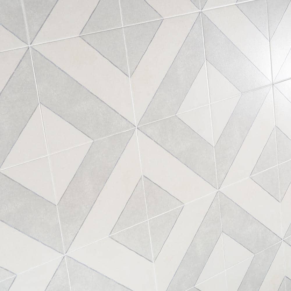 Ava Diagonal 9" x 9" Porcelain Tile (10.76 sq. ft./ Case)