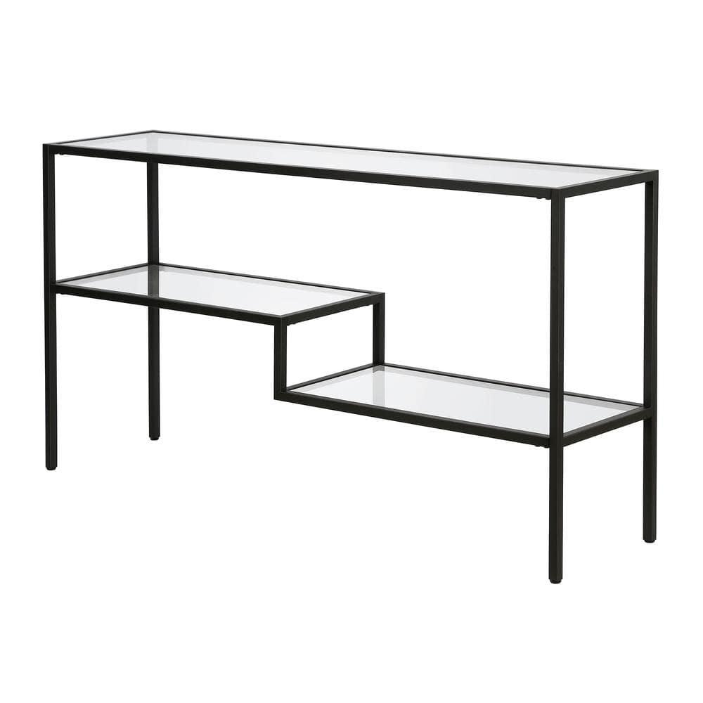 Lovett Glass Top Console Table