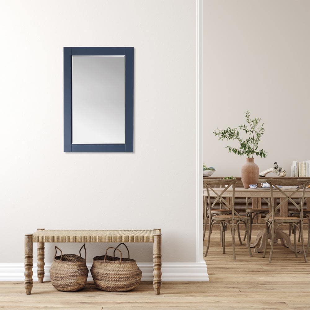 Ivy Wood Flat Wall Mirror
