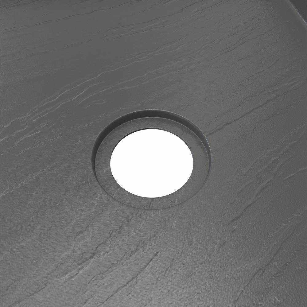 SlimLine 60" W x 32" D Single Threshold Shower Base