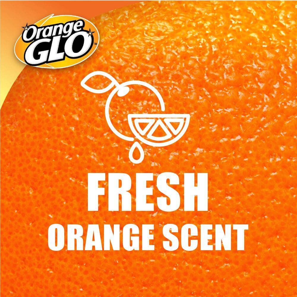 Pack of 2 Orange Glo Fresh Orange Scent 4-in-1 Monthly Polish Hardwood Floor, 24 fl oz