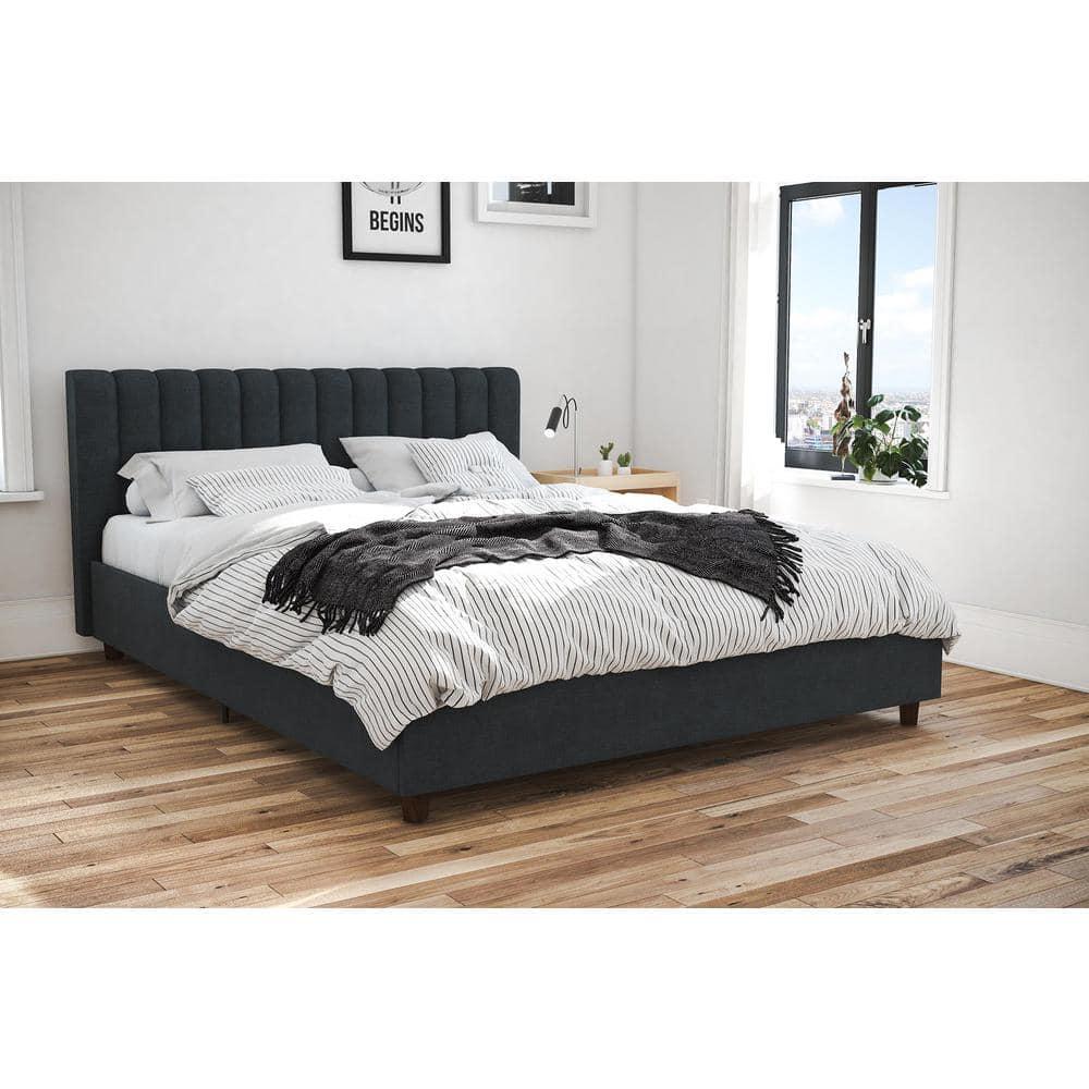 Brittany Tufted Upholstered Platform Bed