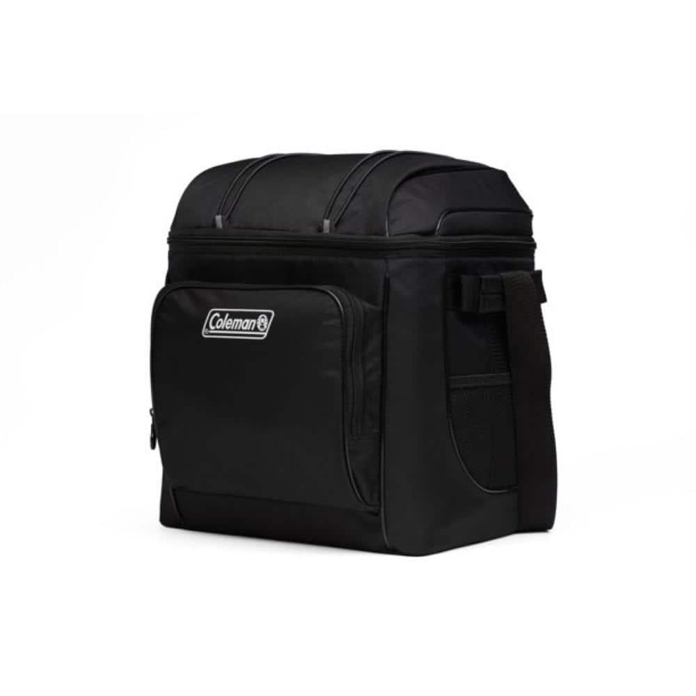 Coleman CHILLER 30-Can Insulated Soft Cooler Bag, Black