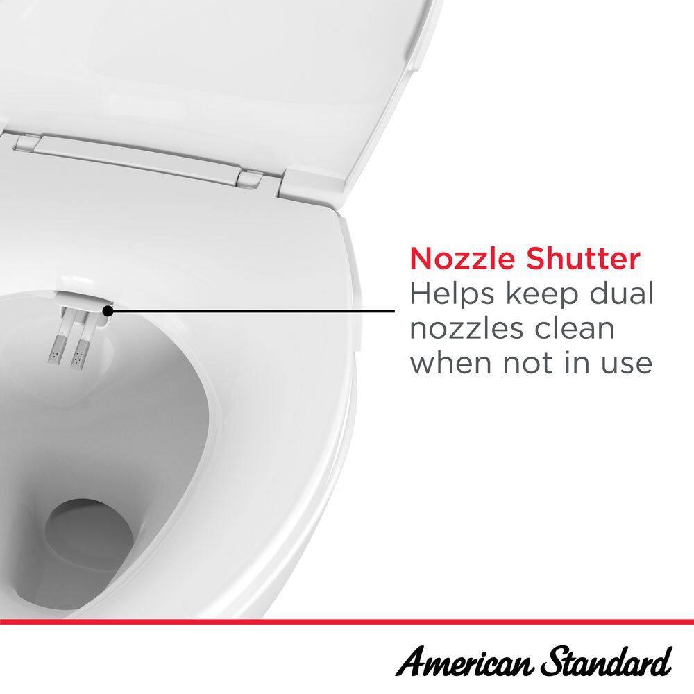AquaWash Elongated Toilet Seat Bidet