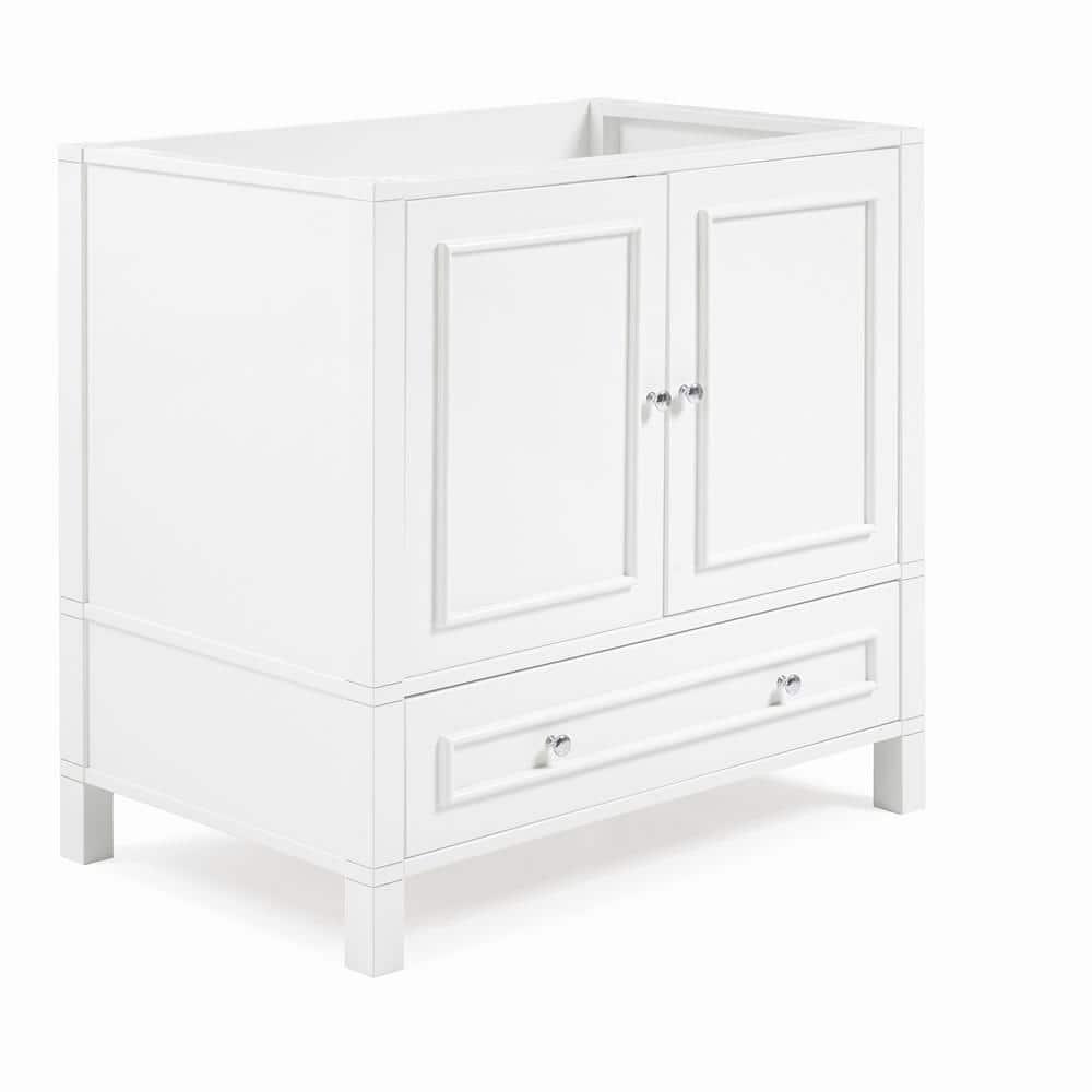 Williamsburg 36"W Transitional Style Vanity Cabinet With Soft Close Doors And Drawers