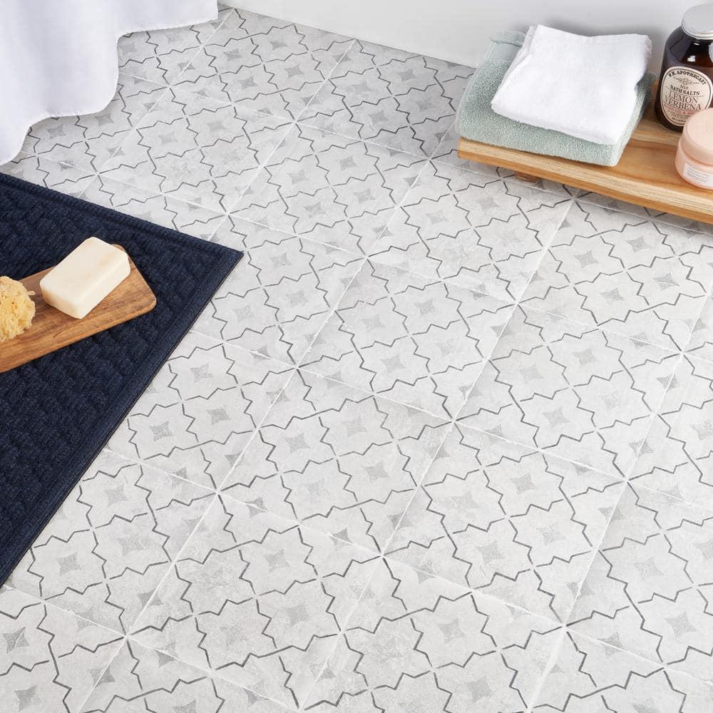 Patras Deco Como 7.87 in. x 7.87 in. Matte Porcelain Floor and Wall Tile (10.76 Sq. Ft. / Case)