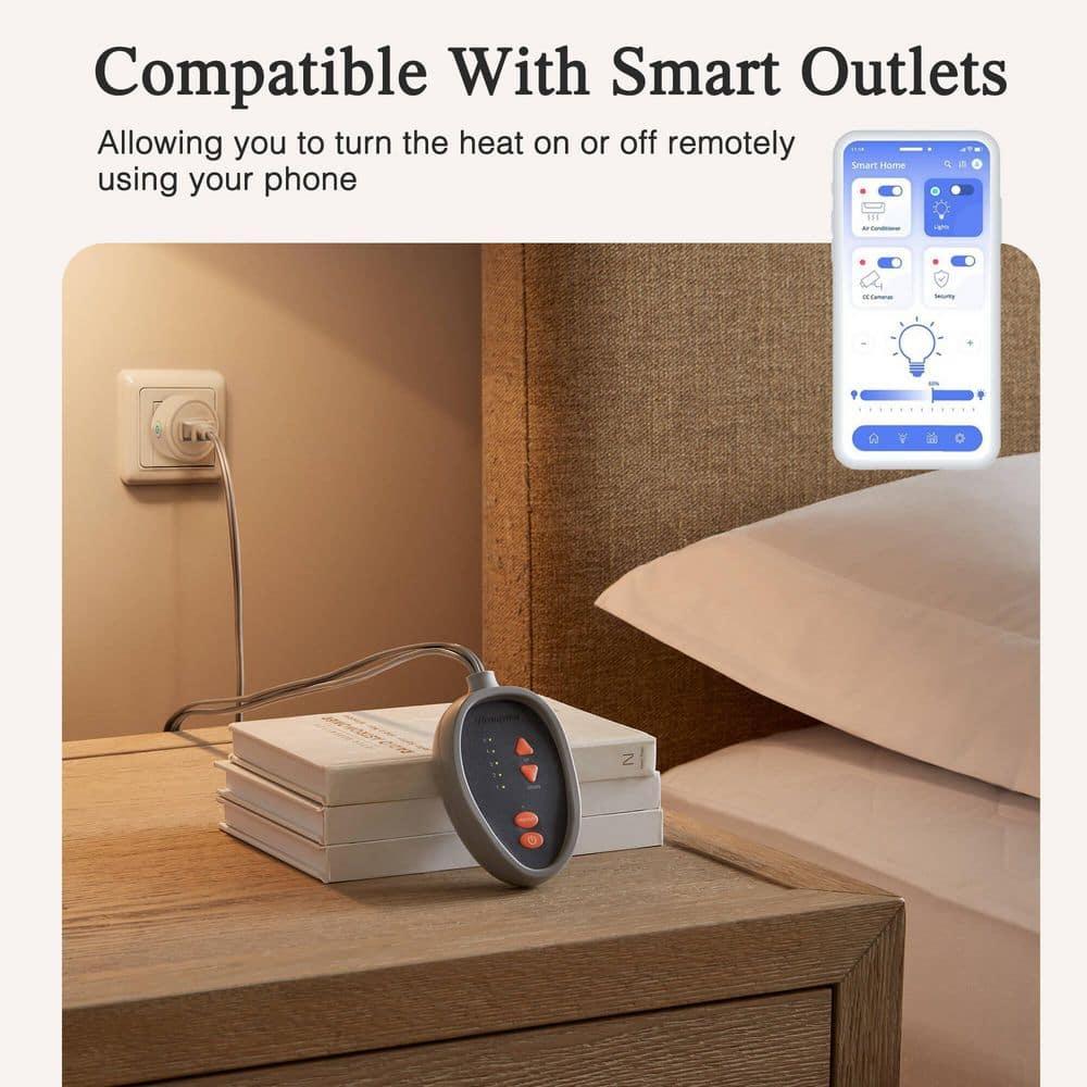 Beautyrest Cotton Blend Heated Mattress Pad
