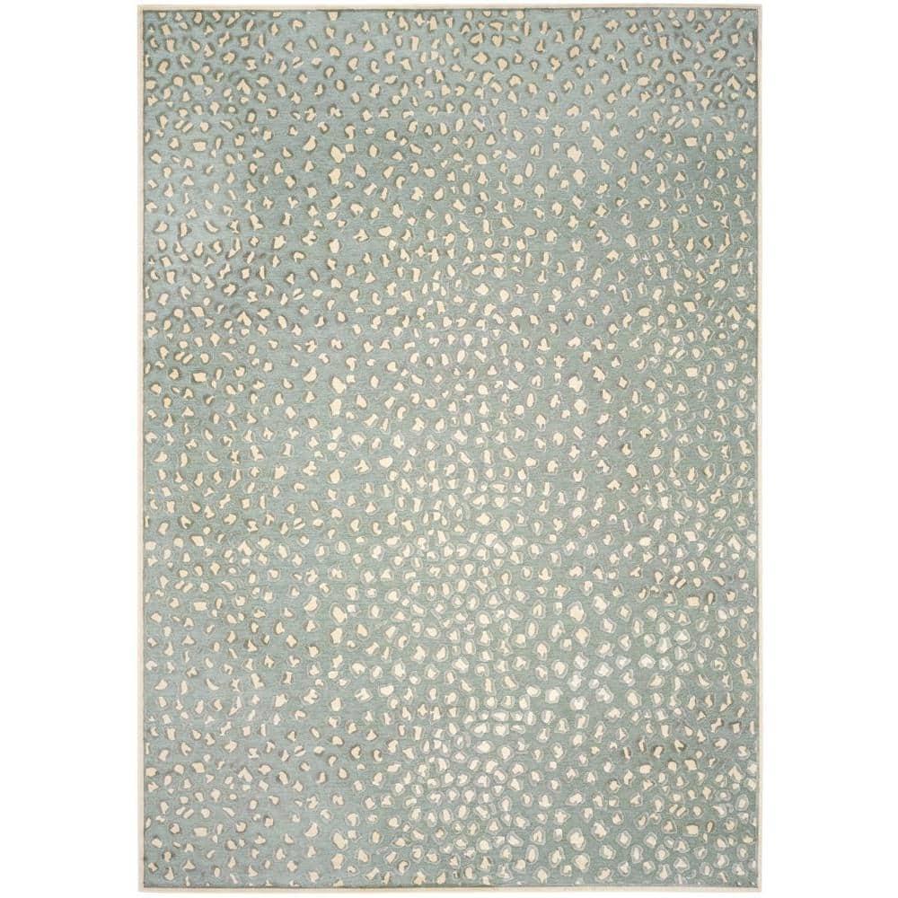 Paradise PAR84 Power Loomed Indoor Area Rug - Cream/Spruce - 8'x10' - Safavieh.
