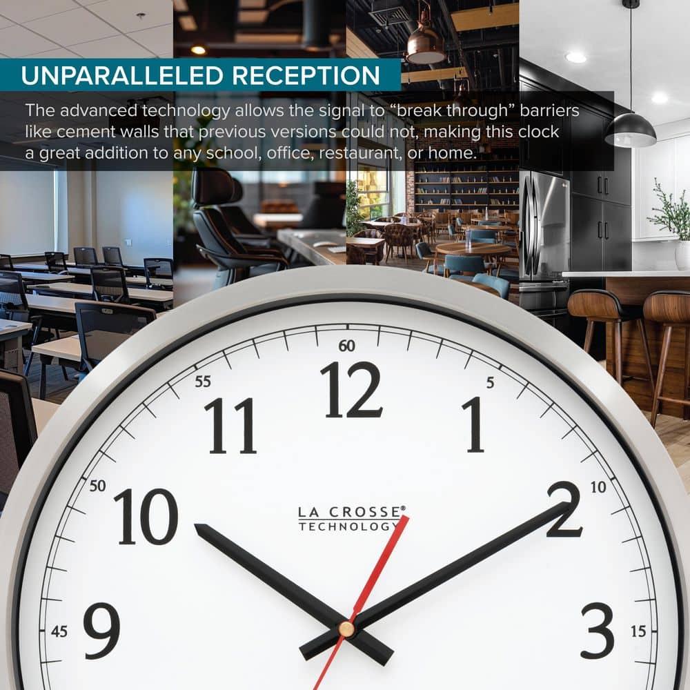 Weatherholt 14" UltrAtomic Metal Wall Clock