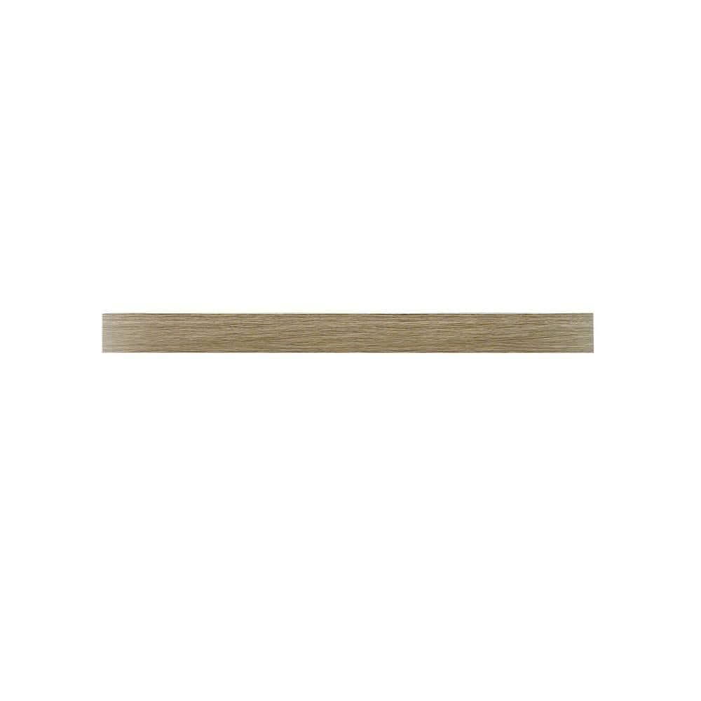 InPlace 42" Floating Shelf Wall Mounted Hidden Brackets Rustic Wood: Modern Decor, MDF, Smooth Finish, Includes Mounting Hardware