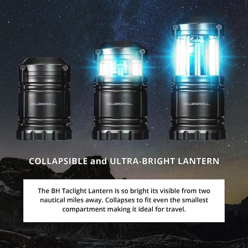 Bell + Howell 8'' Battery Powered Integrated LED Outdoor Lantern