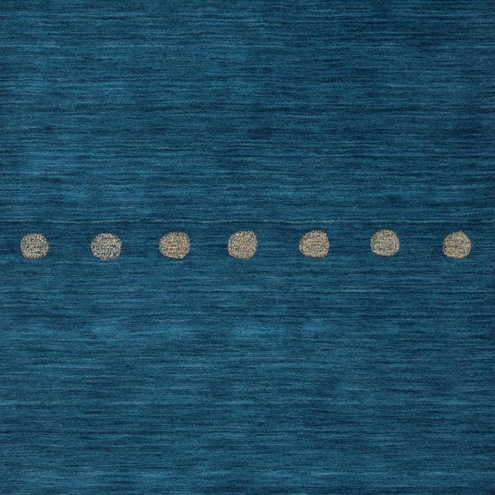 Himalaya HIM590 Hand Loomed Area Rug - Blue - 5'x8' - Safavieh.