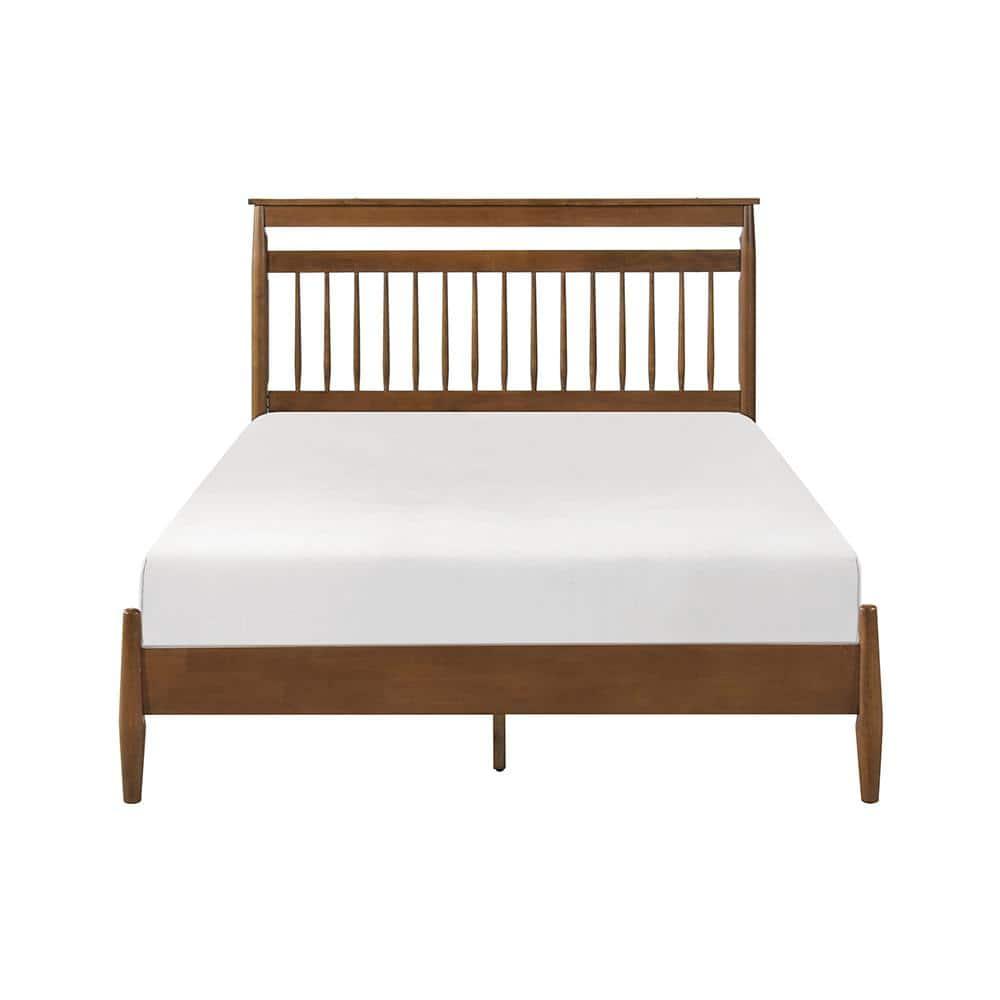 Lexicon Arlo Wood Eastern King Platform Bed in Chestnut