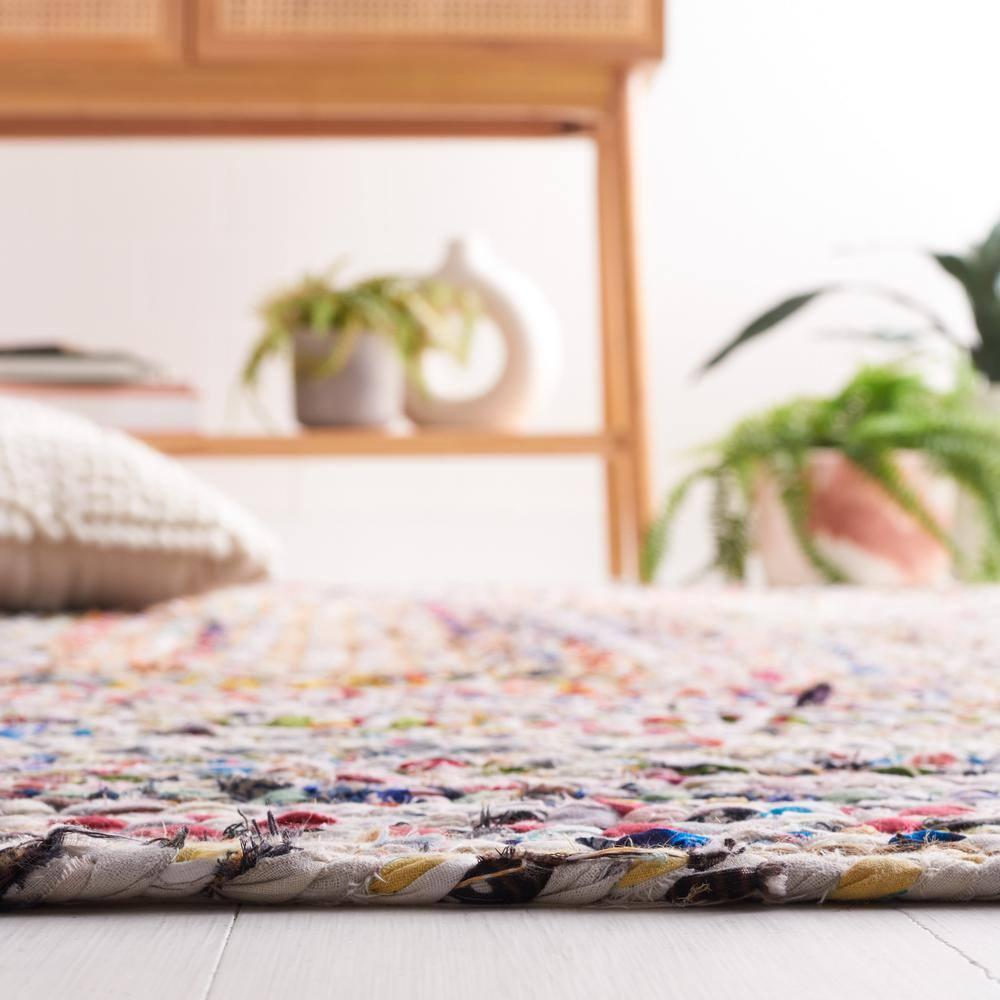 Cape Cod CAP202 Woven Indoor Accent Rug - Beige/Multi - 3'x5' - Safavieh