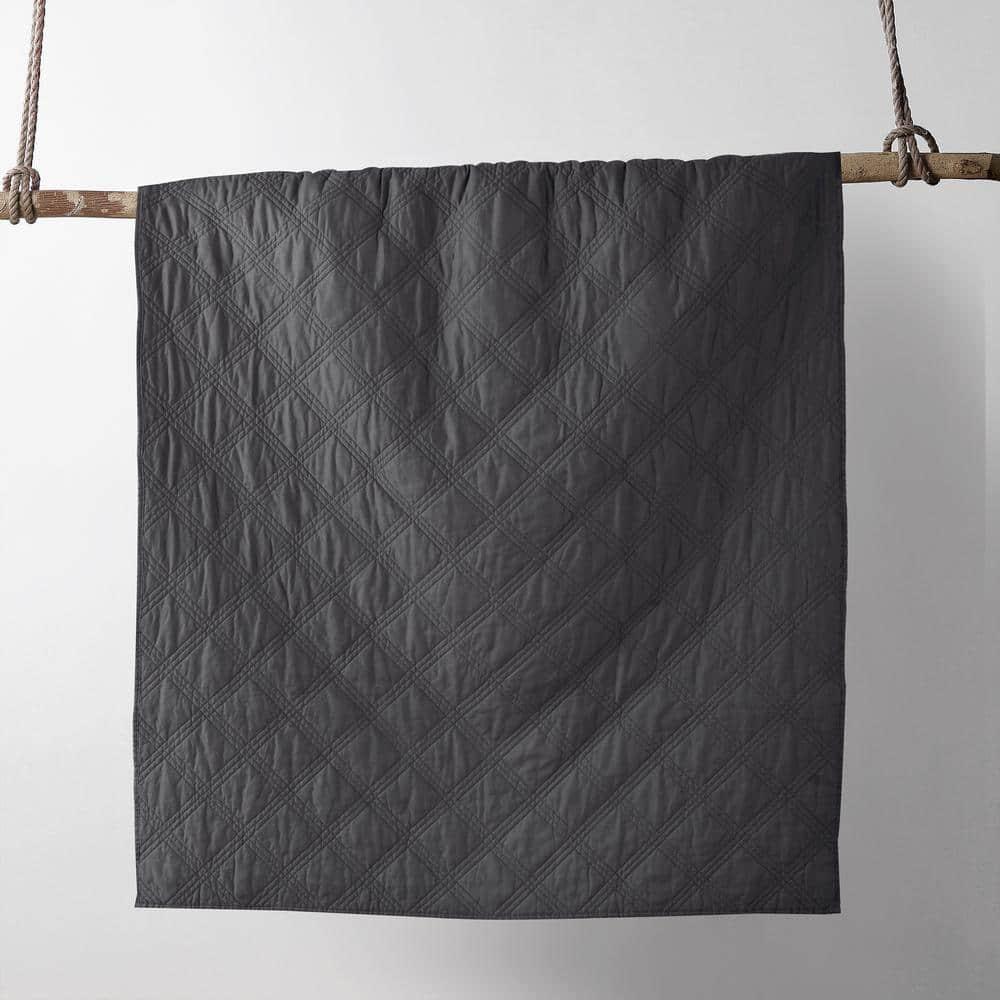 Levtex home Washed Linen Quilted Throw