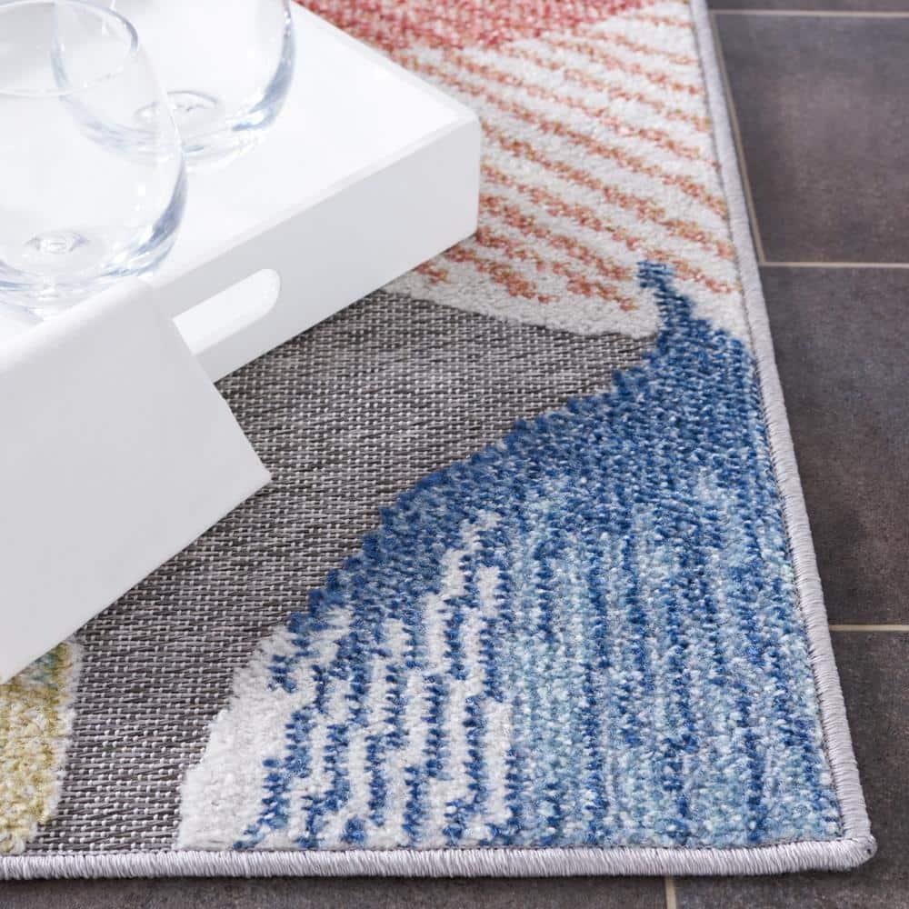 Sarasota SAR110 Power Loomed Area Rug - Beige/Grey - 8'x10' - Safavieh.