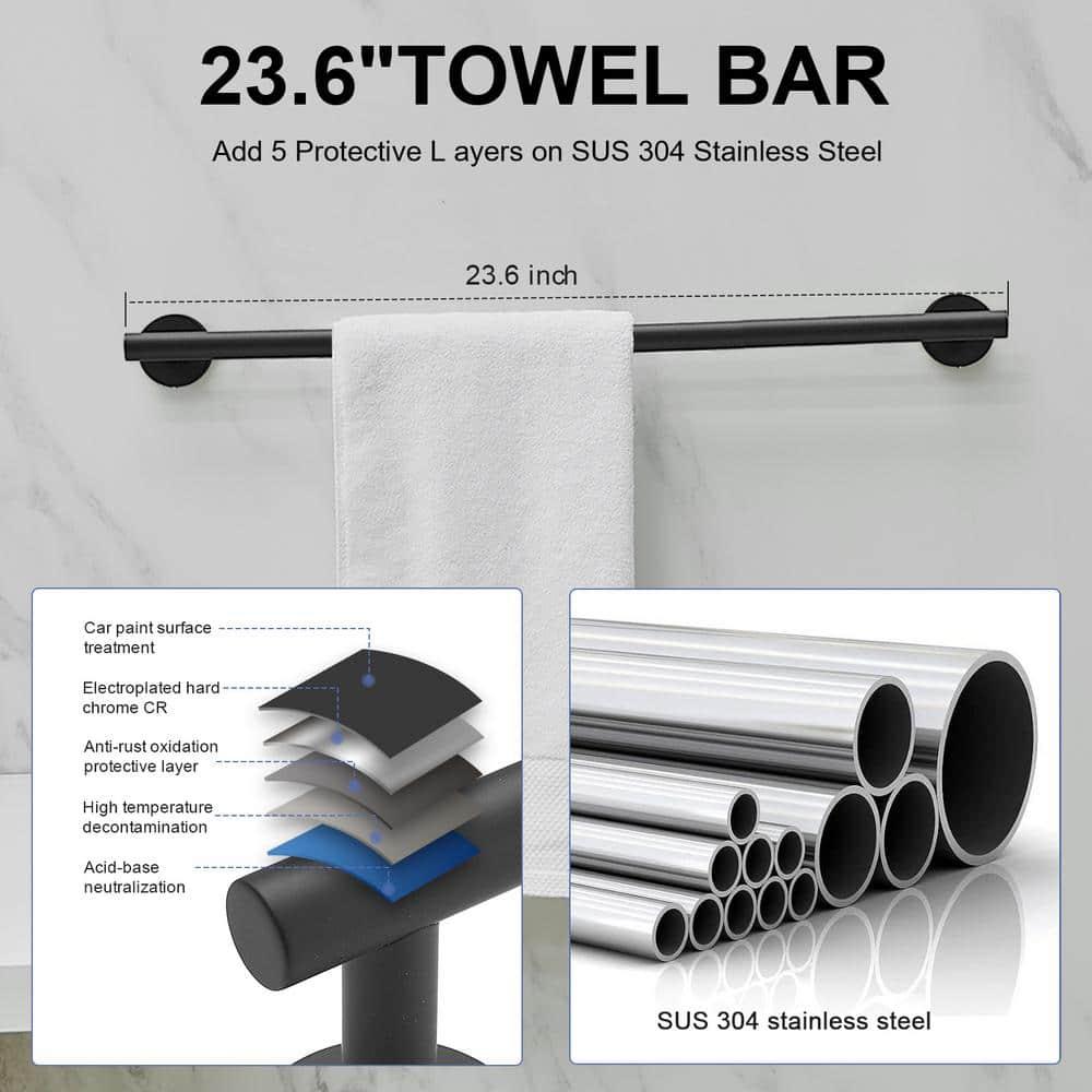 5 - Piece Bathroom Hardware Set