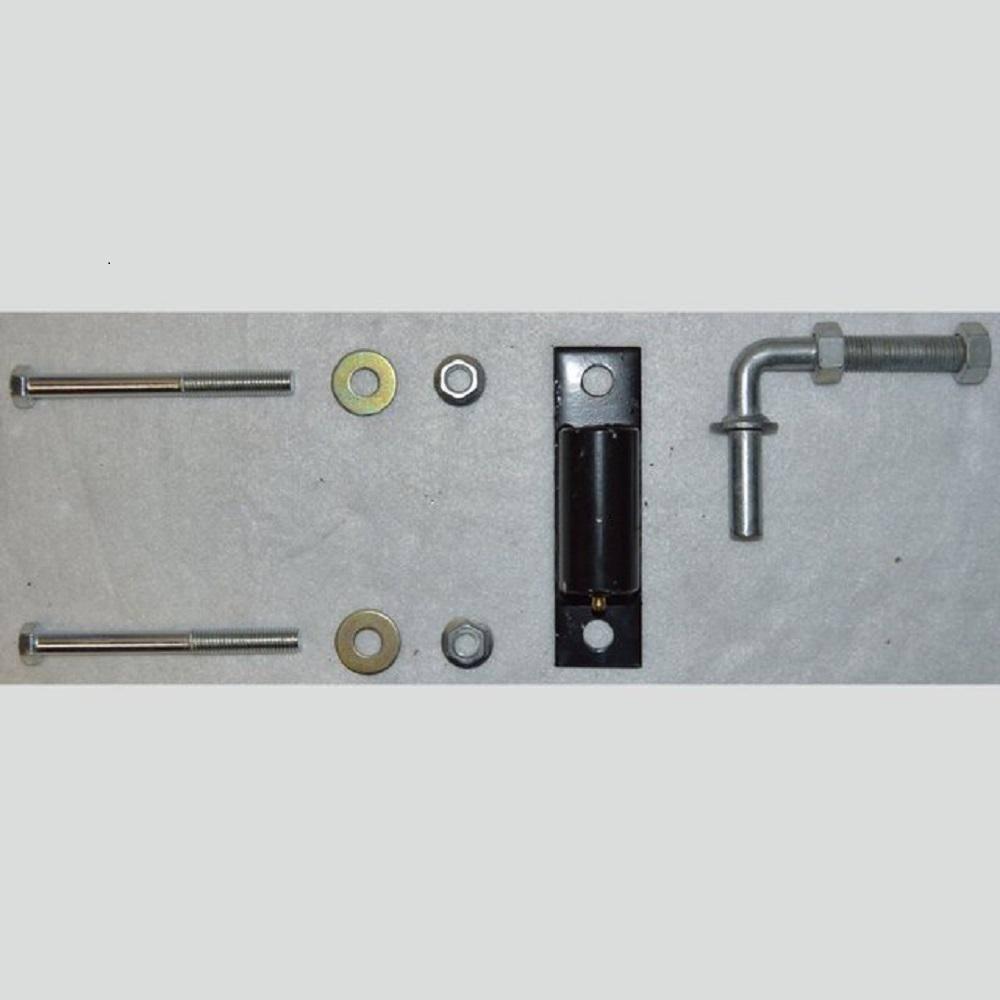 ALEKO Hinge J-Bolt for Driveway Gates Metal Bolts & Screws