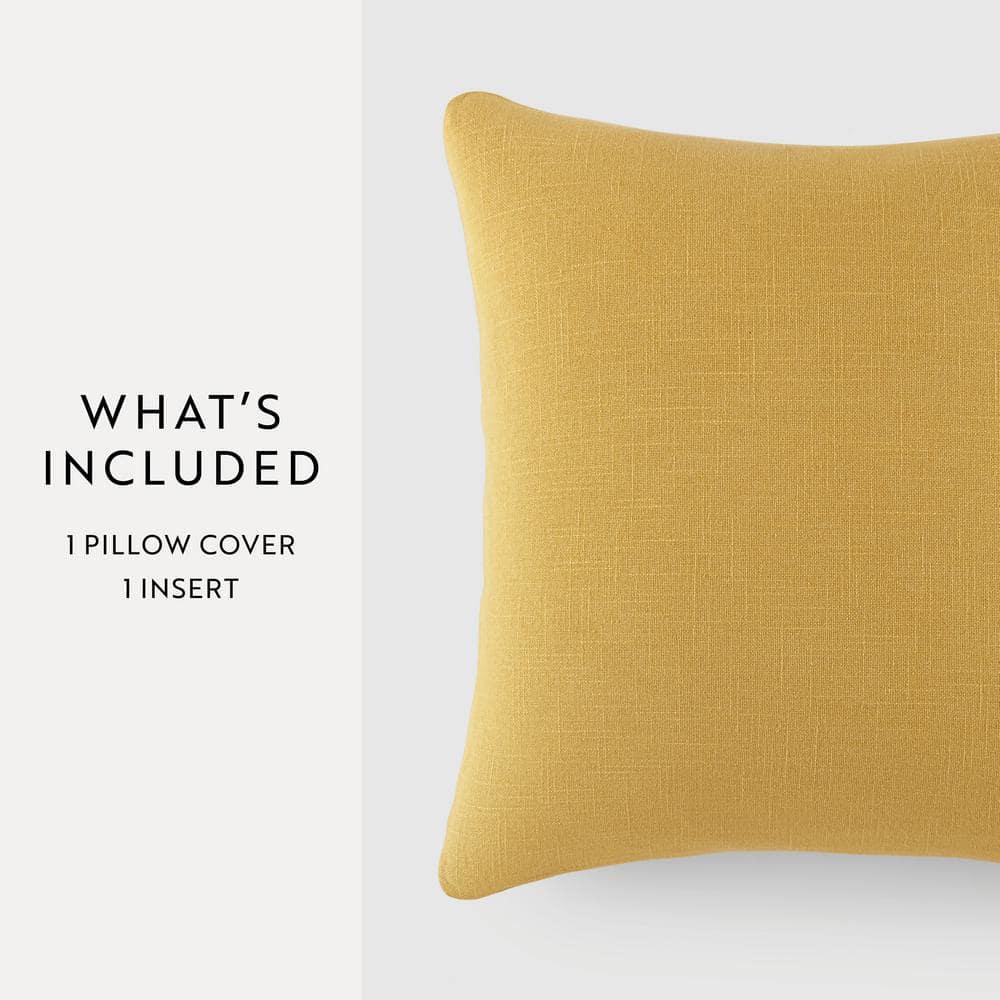 Becky Cameron Solid Cotton Throw Pillow