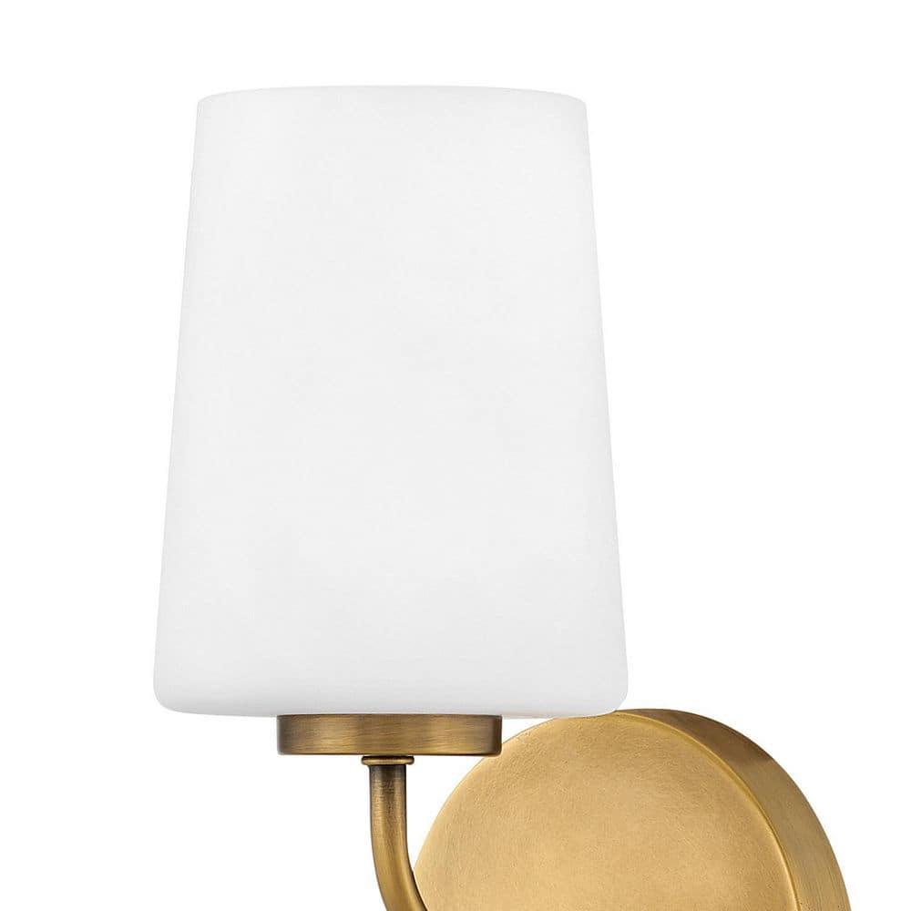 Fitz Single Frosted Dimmable Bath Sconce