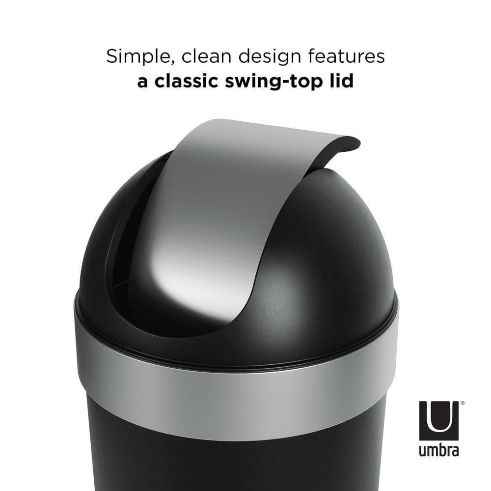 Venti Plastic Swing Top Trash Can - 16 Gallons