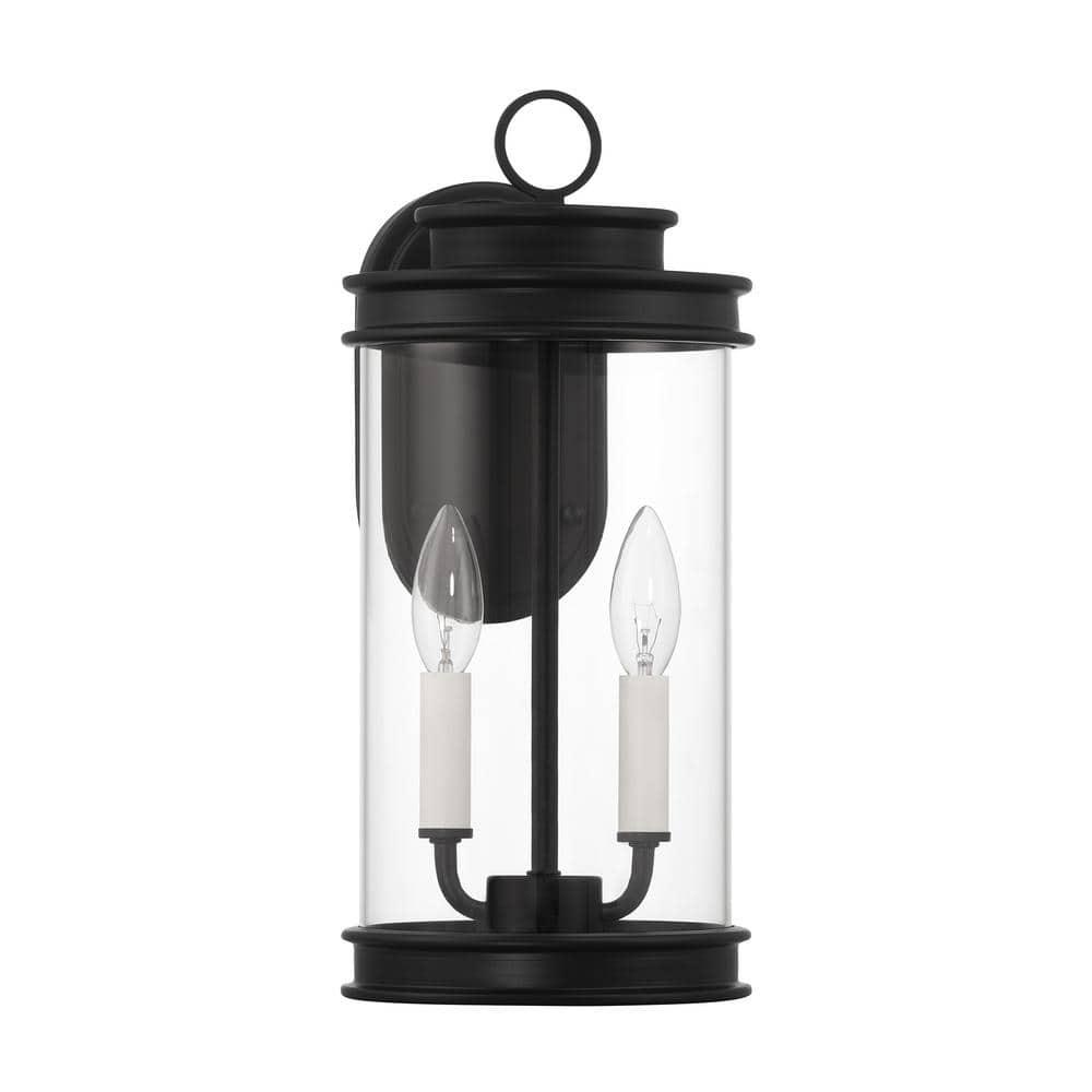 Savoy House Englewood 2 - Light Wall Light in Matte Black