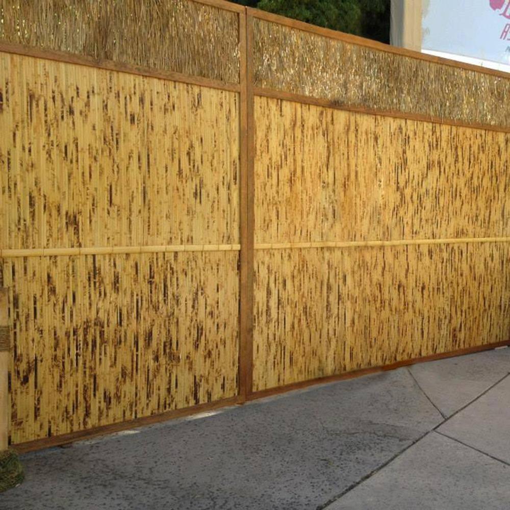 Backyard X-Scapes Bamboo Wall Paneling Wainscoting Wall Panel Decor