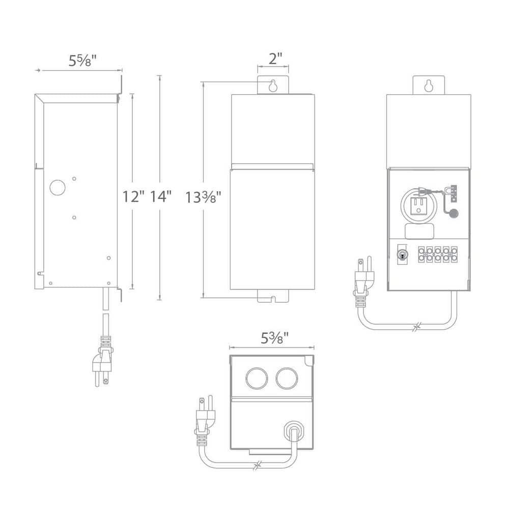 Magnetic Power Supply 75W 120V Magnetic Transformer