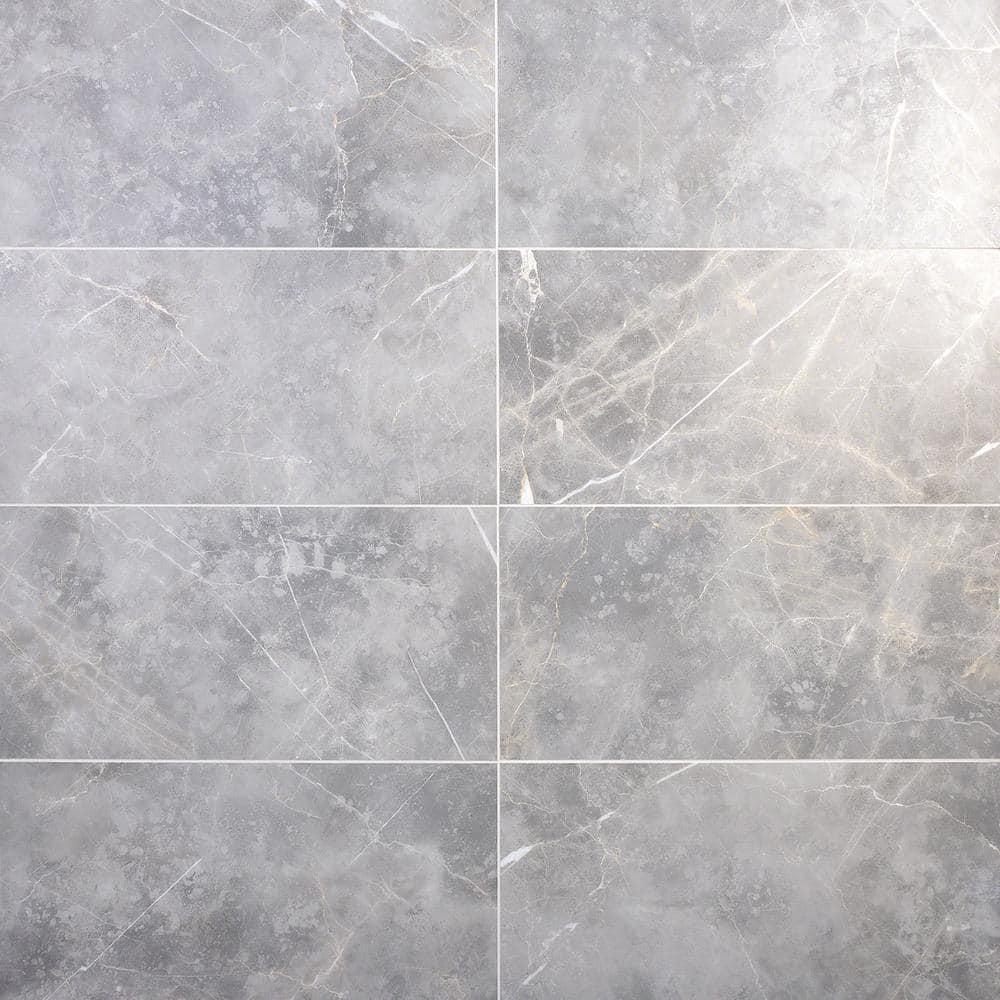 Bond Tile 12" x 24" Porcelain Marble Look Wall & Tile