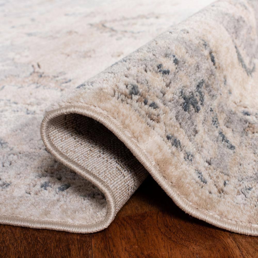 Oregon ORE898 Power Loomed Indoor Area Rug - 5'1"x7'6" - Beige/Grey - Safavieh