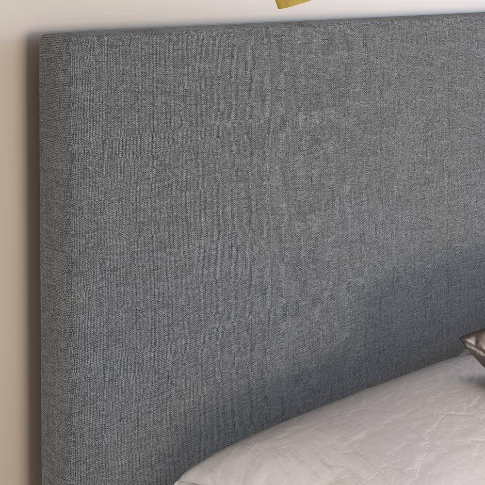 Boyd Sleep MIL898TW Mateo Linen Upholstered Platform Bed
