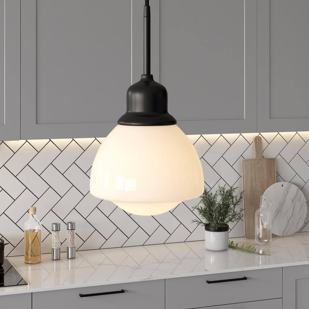 Katarina Single Light Glass Dimmable Pendant