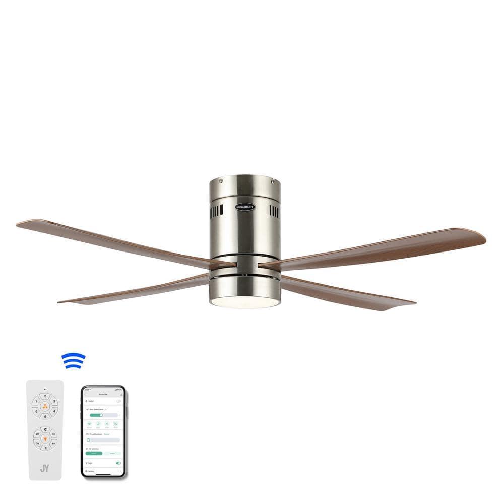 Jonathan Y Theo 52'' Ceiling Fan with LED Lights