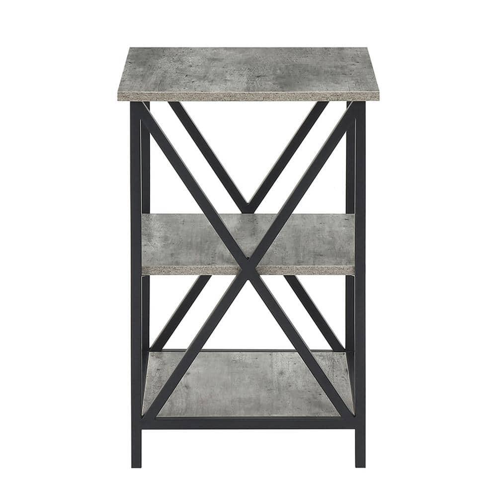 Convenience Concepts Tucson 3 Tier End Table, Faux Birch