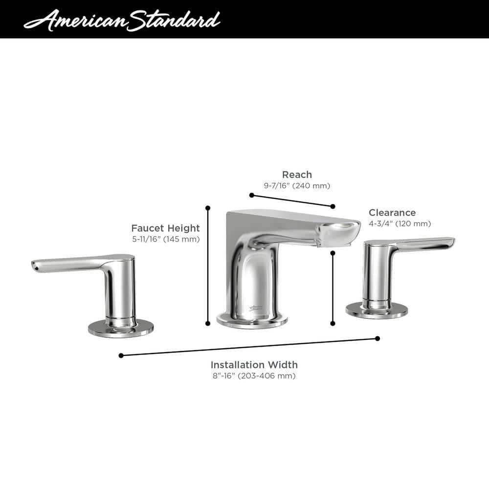 American Standard Studio S 2 Handle Deck Roman Tub Faucet T105900.002