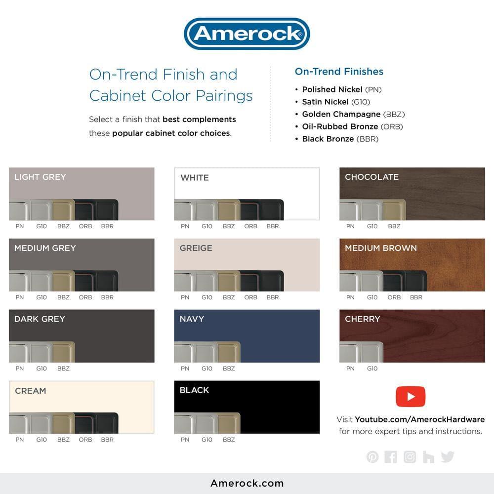 Amerock Highland Ridge 1 3/16" Diameter Mushroom Knob & Reviews | Wayfair