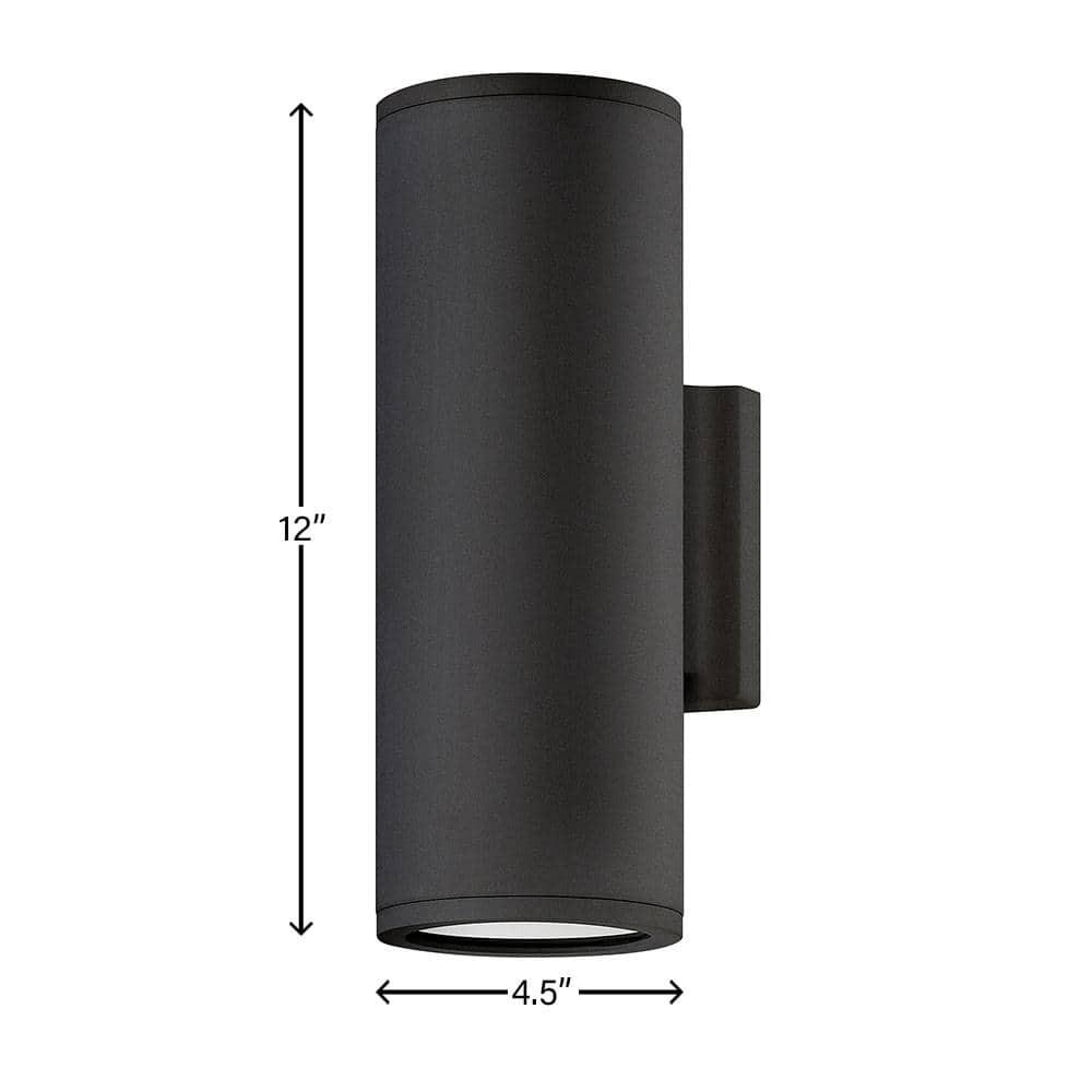 Silo 2 - Bulb 12" H Outdoor Armed Sconce