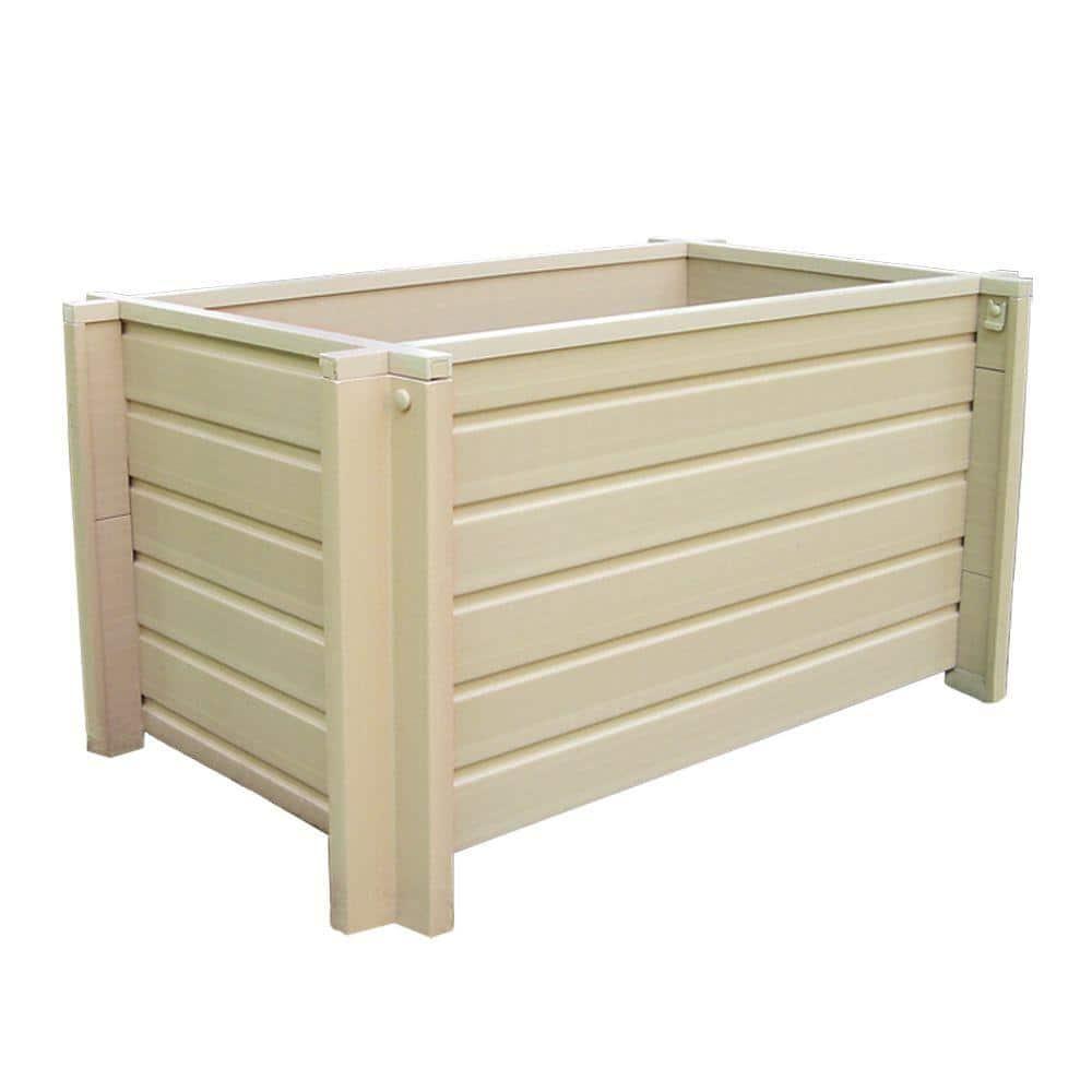 New Age Garden 30" Rectangular Planter in Maple