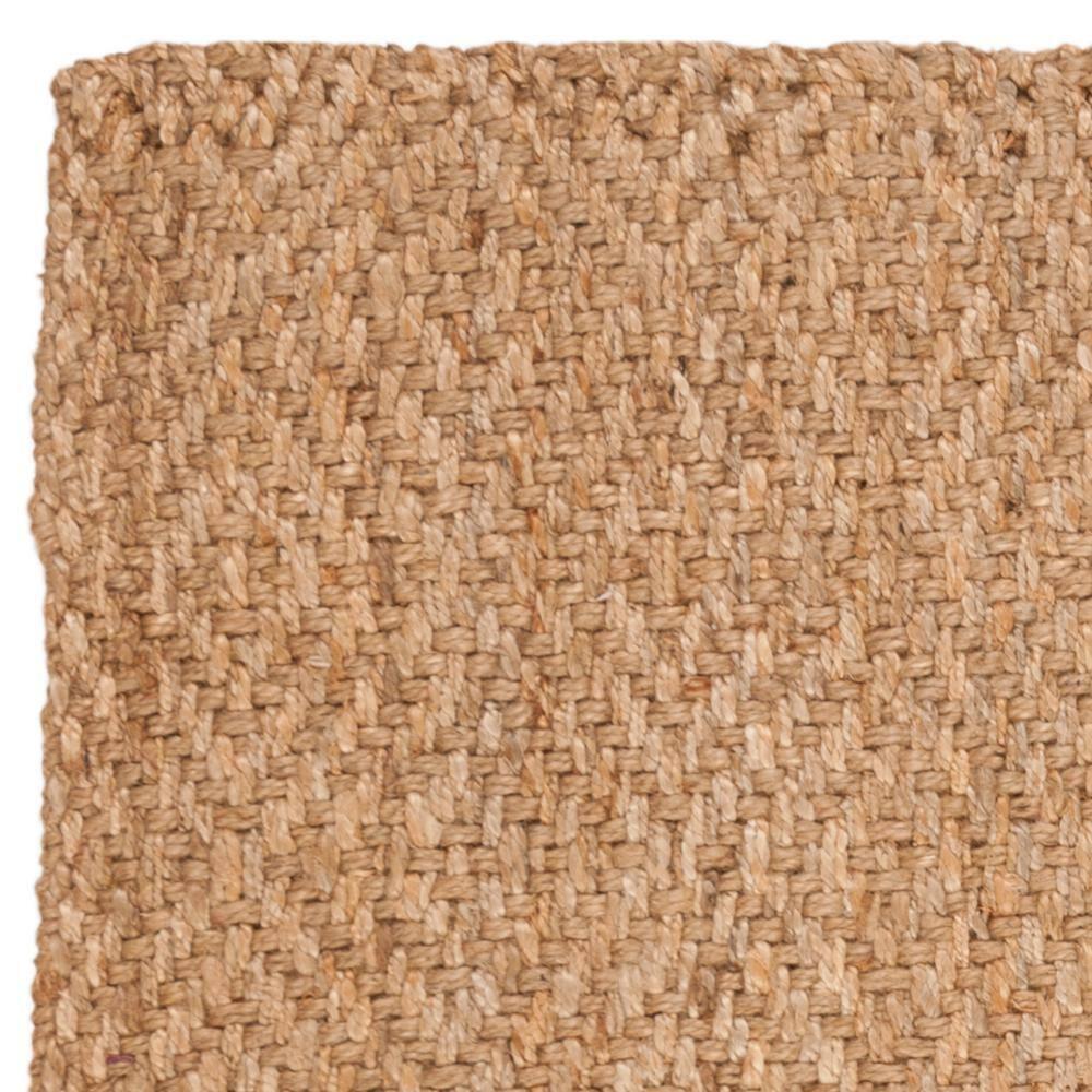 Natural Fiber NF181 Hand Woven Area Rug - Natural/Natural - 5'x5' - Safavieh.