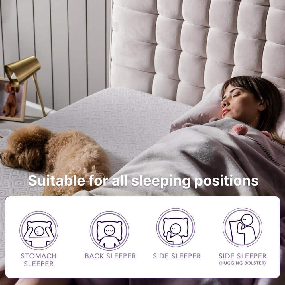 Nap Queen Elizabeth, Cooling Gel Infused Medium Firm Memory Foam Mattress