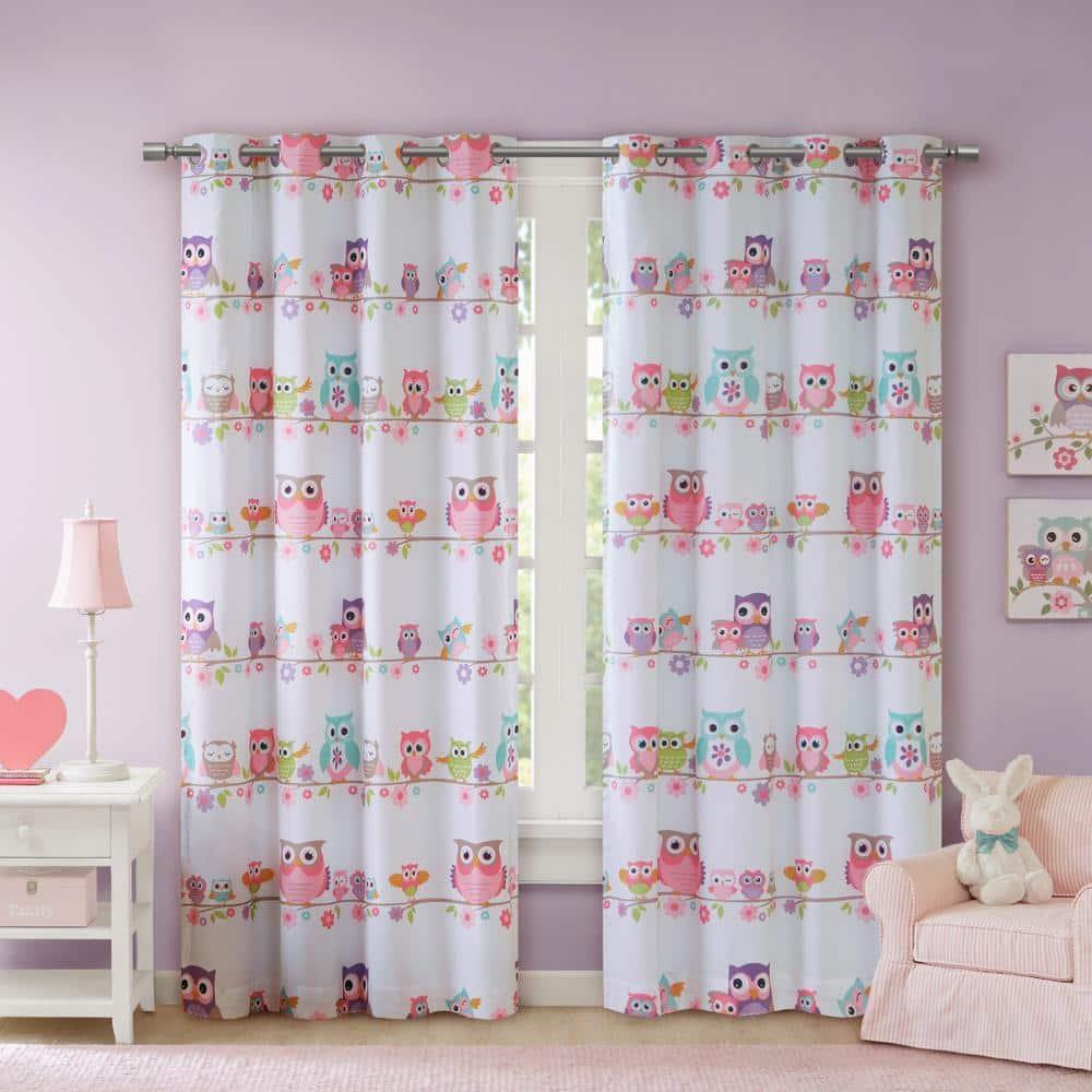 Intelligent Design Kids Wildlife Max Blackout Thermal Grommet Single Curtain Panel