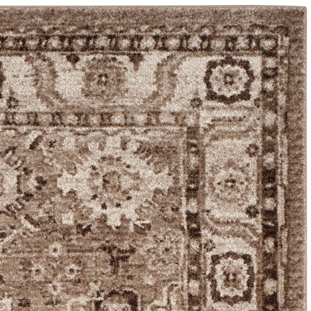 Vintage Hamadan VTH214 Power Loomed Indoor Area Rug - Taupe - 5'3"x7'6" - Safavieh.