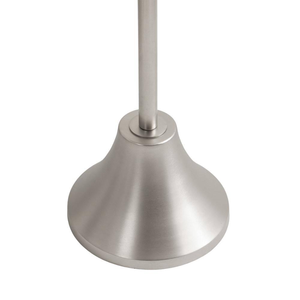 Kate and Laurel Sanzo Metal Side Table, 15x15x24, Silver