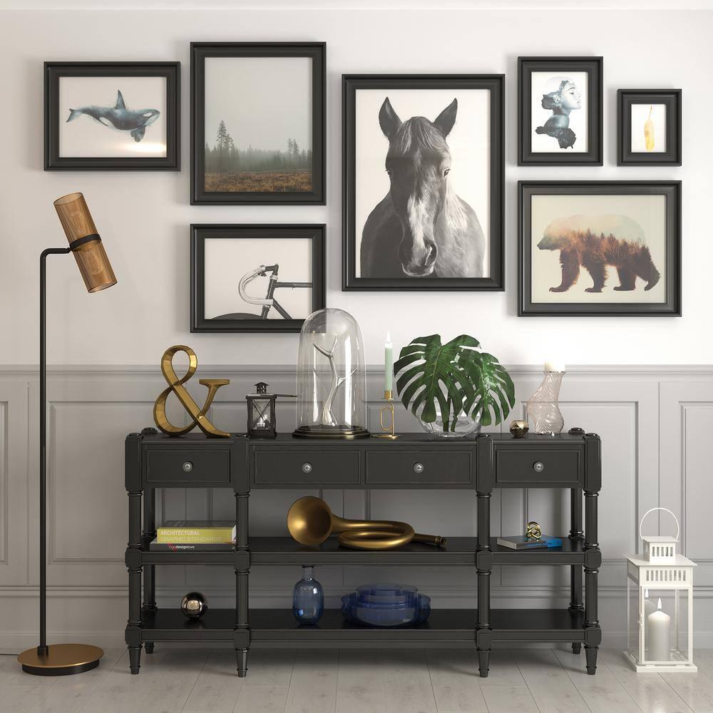 Evelyn&Zoe Industrial Metal Floor Lamp