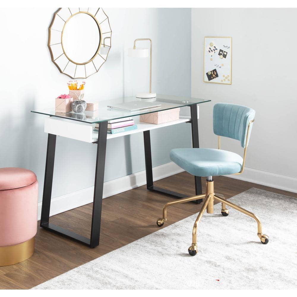 Danielburnham Velvet Task Chair