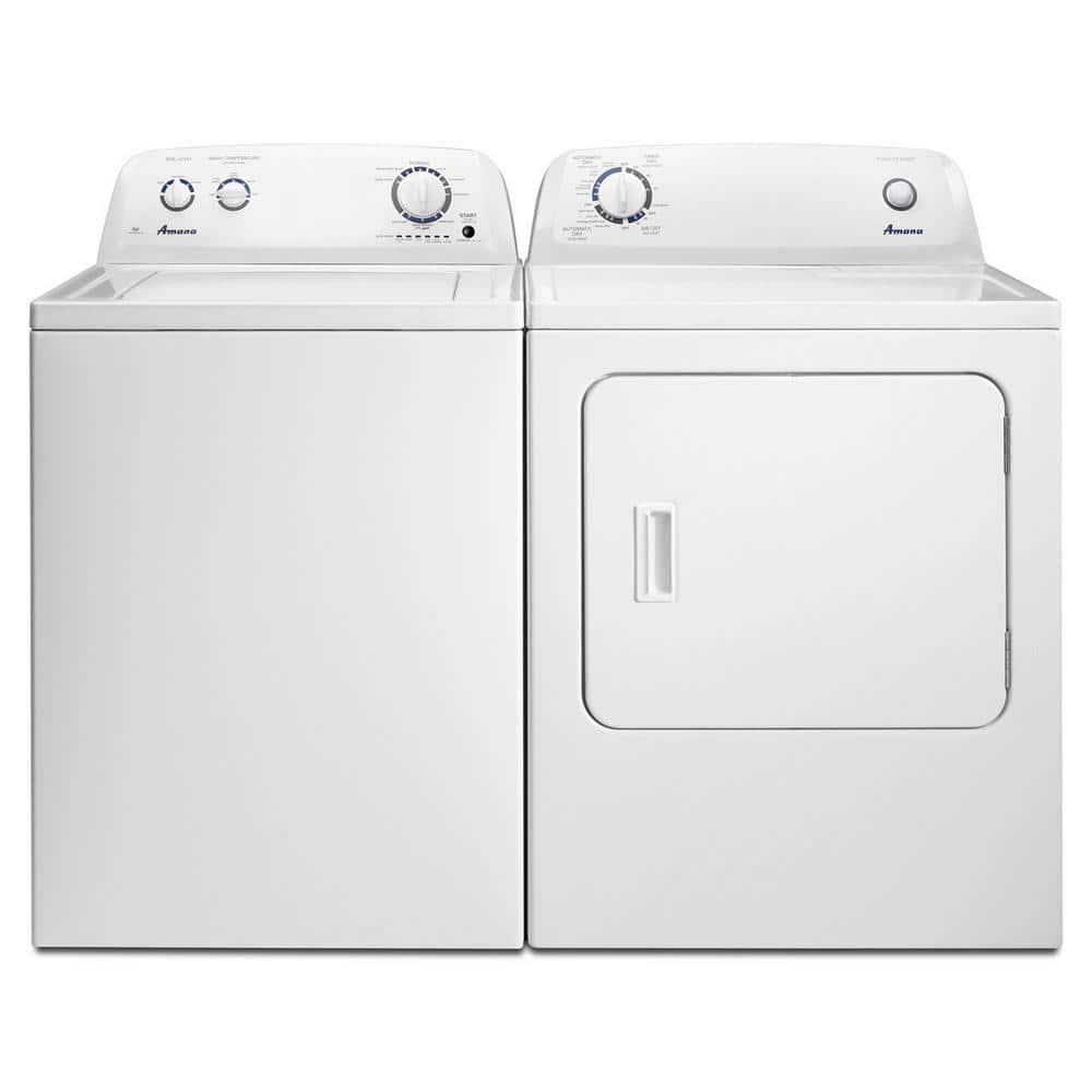 Amana 6.5 cu ft 240 mV White Electric Automatic Dryer