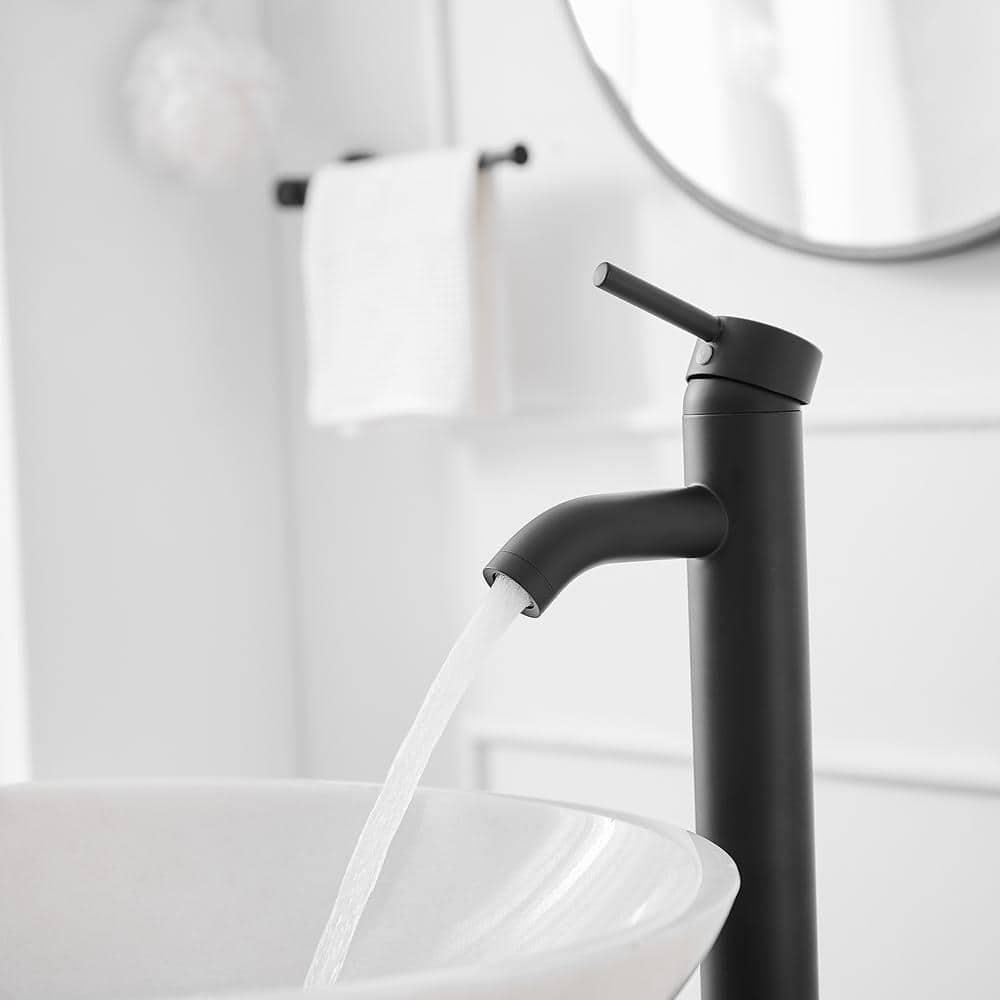 Vessel Sink Faucet Single-handle Bathroom Faucet with Drain Assembly