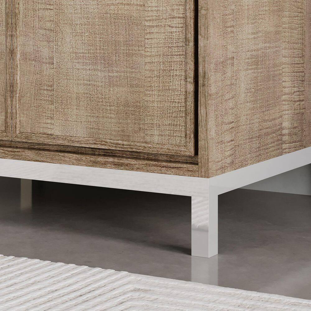 Westin 30" Lustrous Walnut Freestanding Bathroom Vanity with Quartz Top