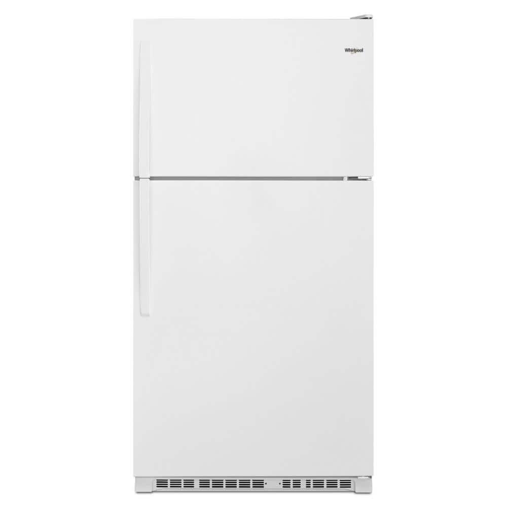 Whirlpool WRT311FZDW 20.5 Cu. Ft. White Top Freezer Refrigerator