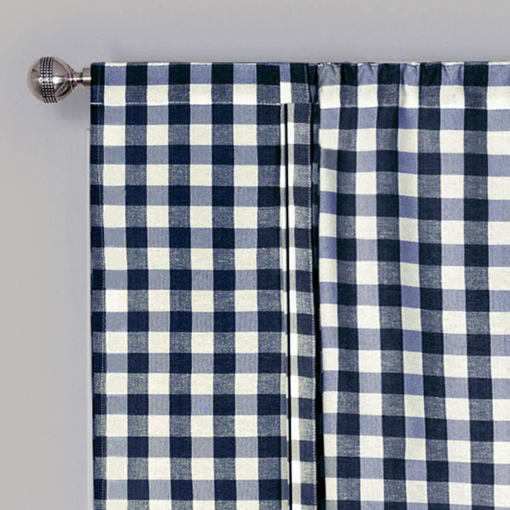 Achim Indoor/Outdoor Light Filtering Rod Pocket Curtain Pair, 1.25" x 9.25"